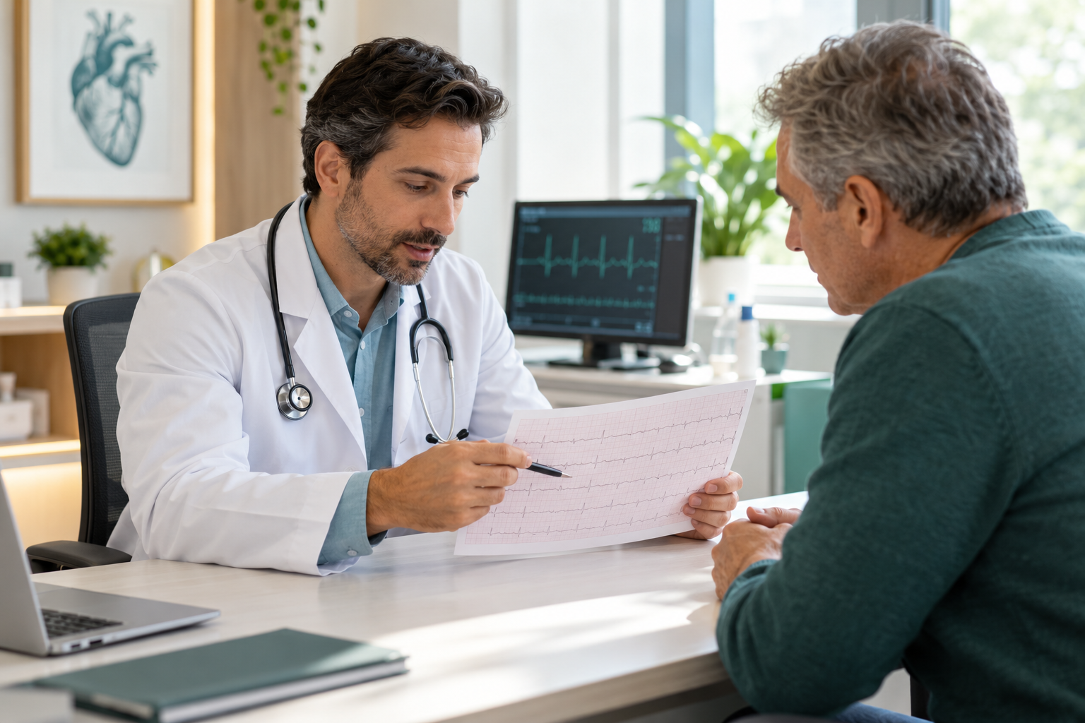 Consulta de cardiología